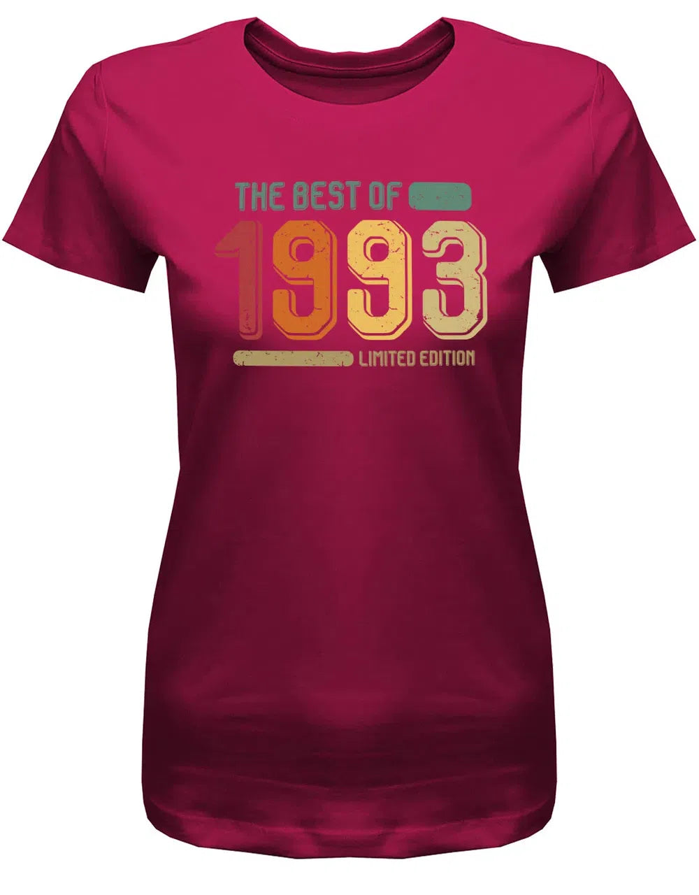 The Best of 1993 Limited Edition Retro Vintage - Jahrgang 1993 Geschenk Frauen Shirt