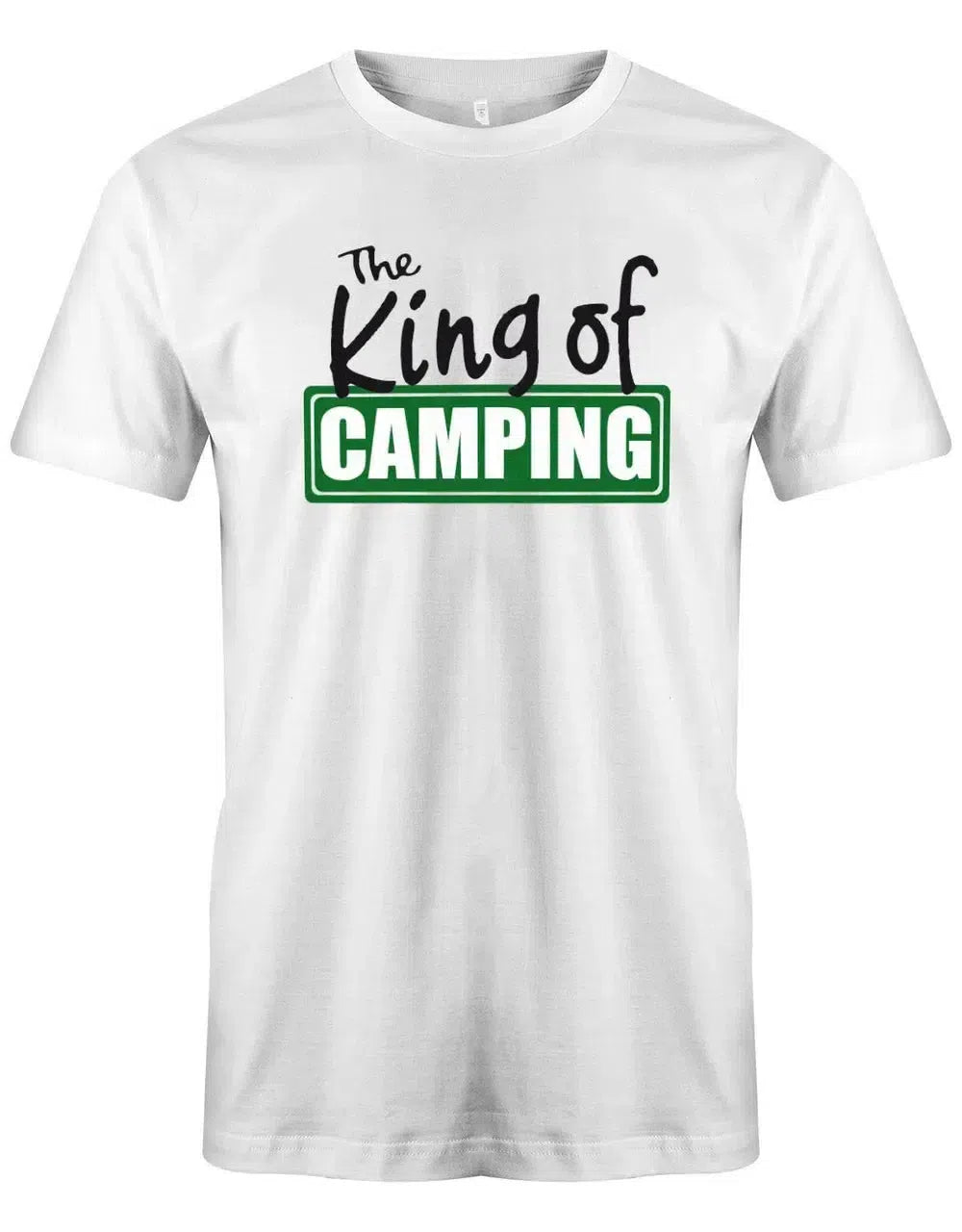 The King of Camping - Herren T-Shirt
