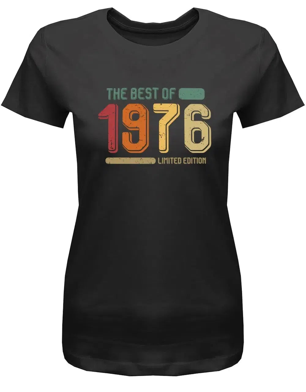 The best of 1976 - Vintage - Geburtstag - Damen T-Shirt