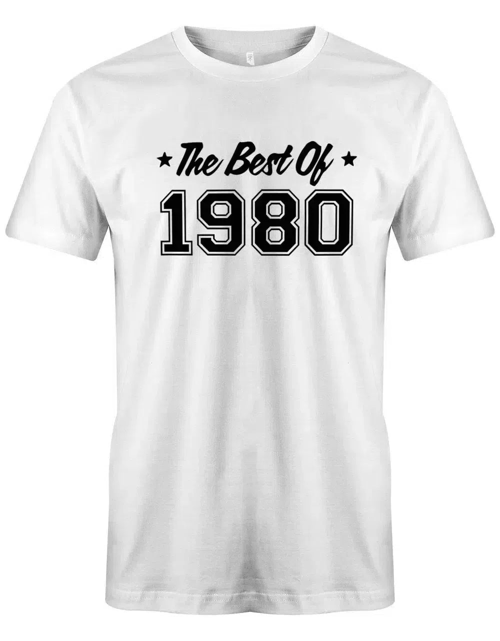 The best of 1980 Geburtstag - Jahrgang 1980 Geschenk Männer Shirt