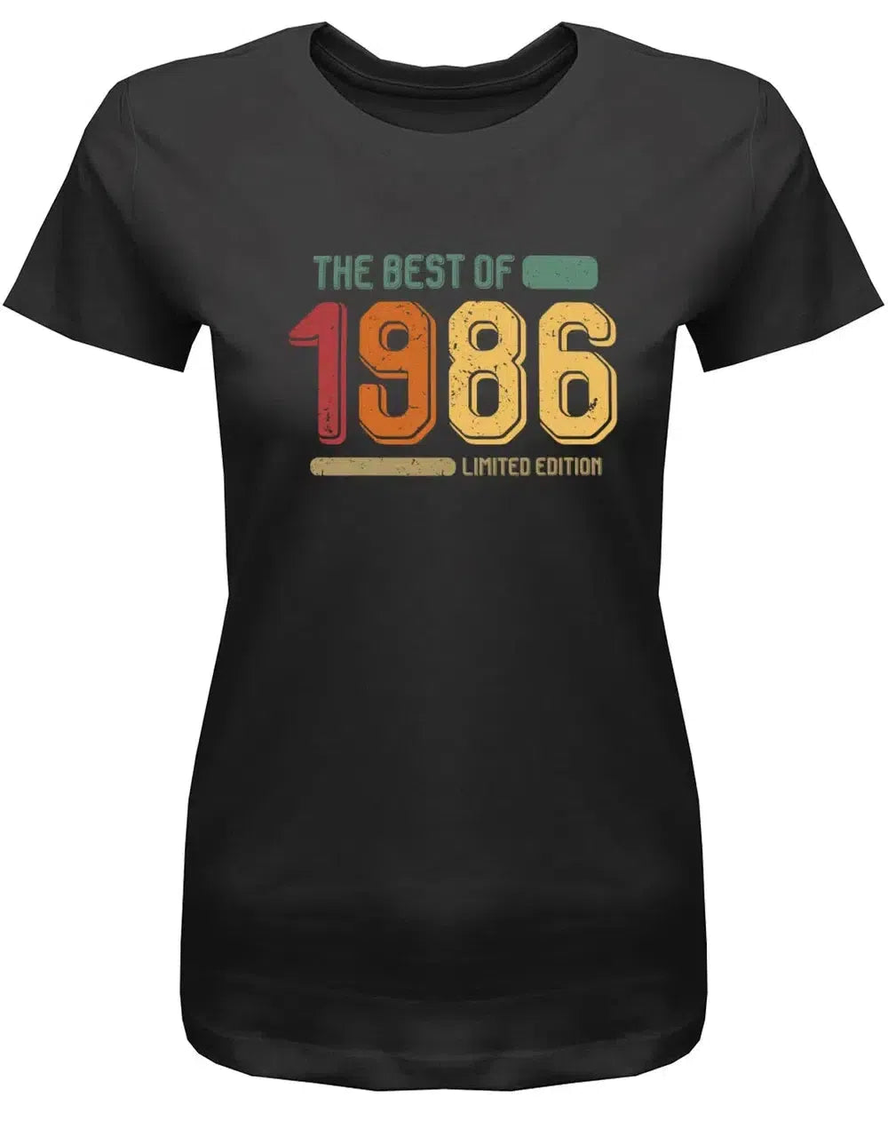 The best of 1986 - Vintage - Geburtstag - Damen T-Shirt