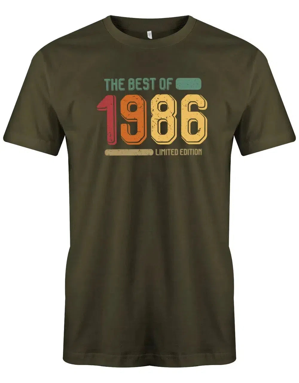 The best of 1986 - Vintage - Geburtstag - Herren T-Shirt