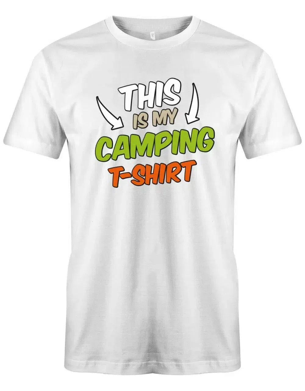 This is my camping Shirt - Camper - Herren T-Shirt