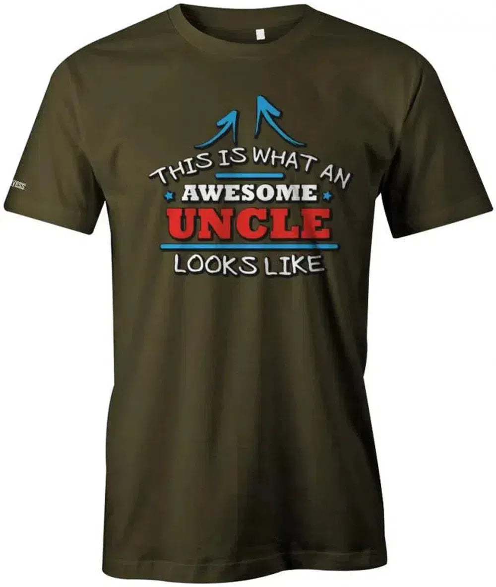 This is what an awesome Uncle looks like - Herren T-Shirt