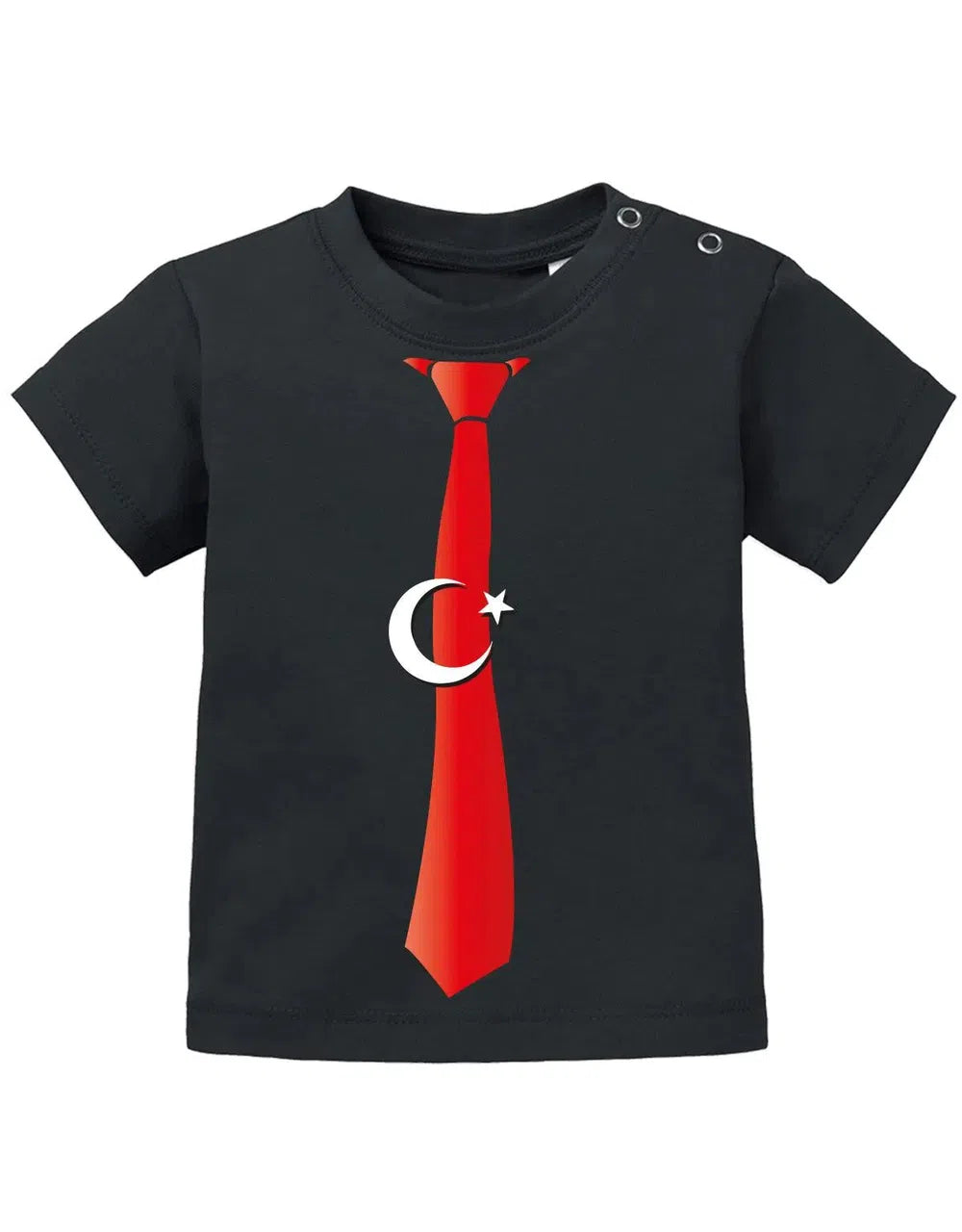 Türkei Krawatte - EM WM - Türkiye - Fan - Baby T-Shirt