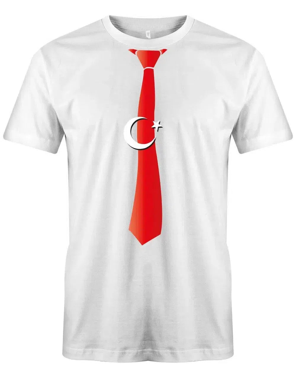 Türkei Krawatte - EM WM - Türkiye - Herren T-Shirt