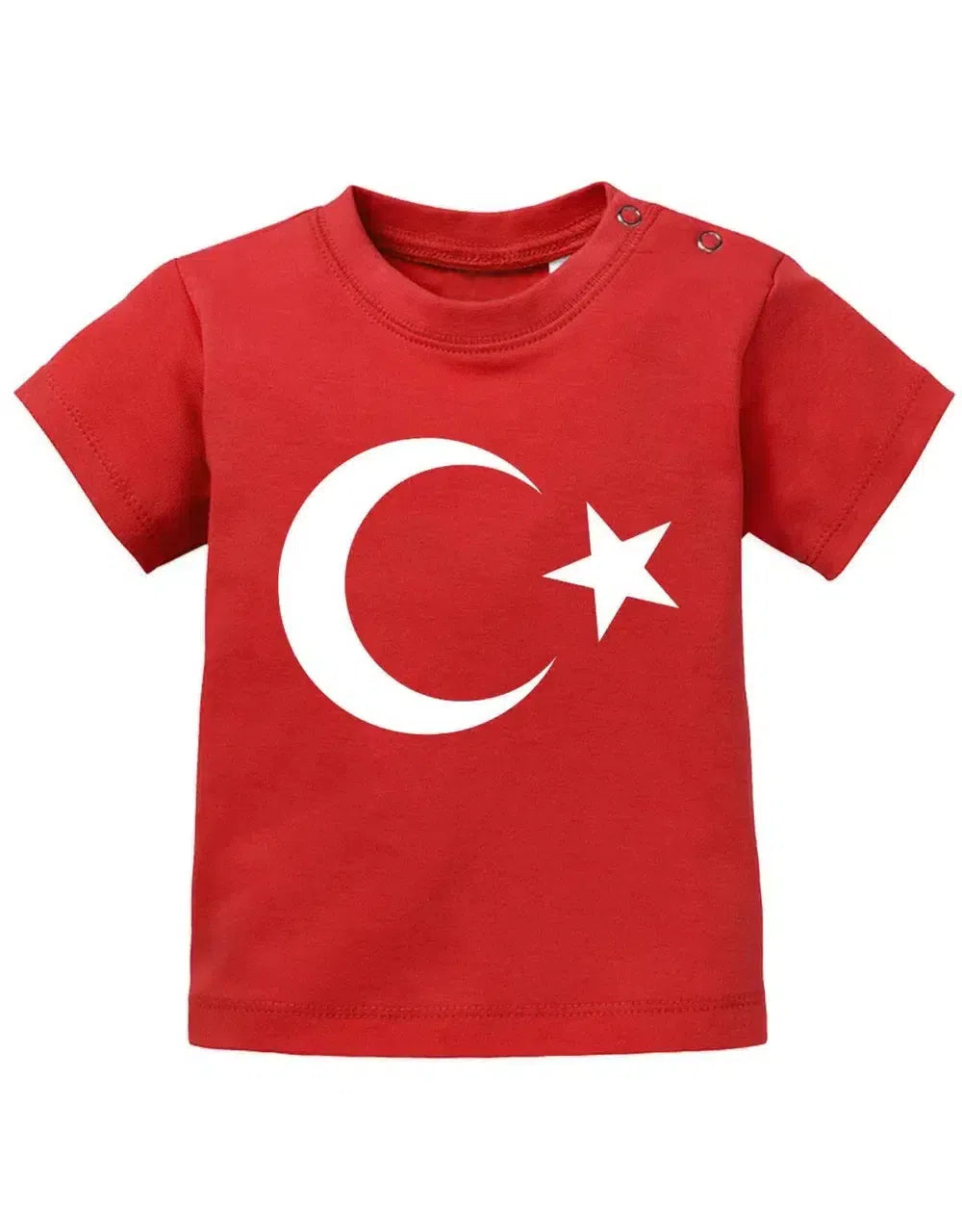 Türkei - Mond Stern - EM WM - Türkiye Fan - Baby T-Shirt