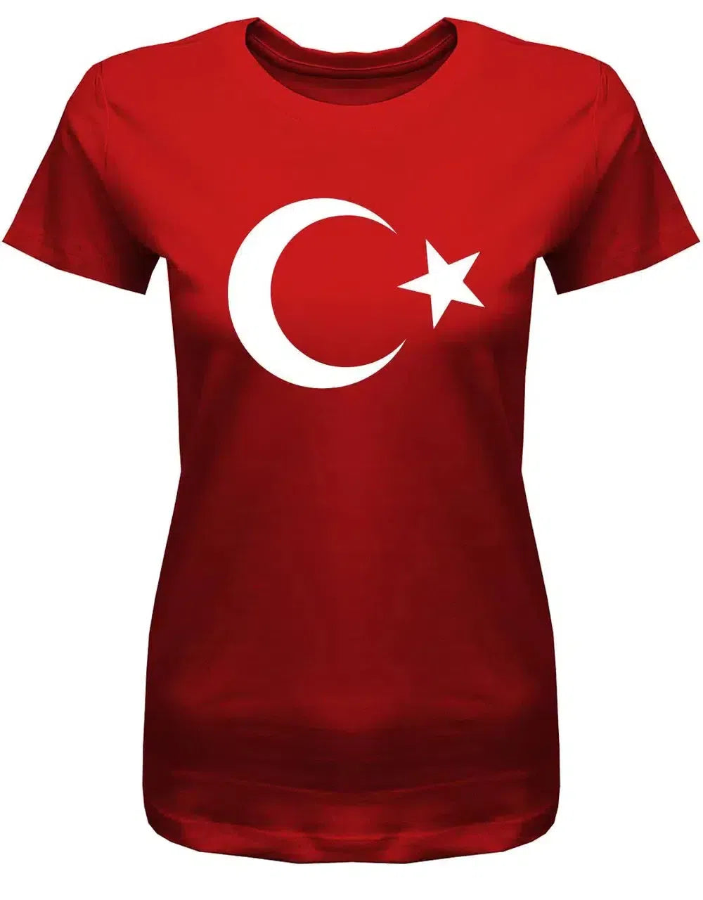 Türkei - Mond Stern - Türkiye - EM WM - Fan - Damen T-Shirt
