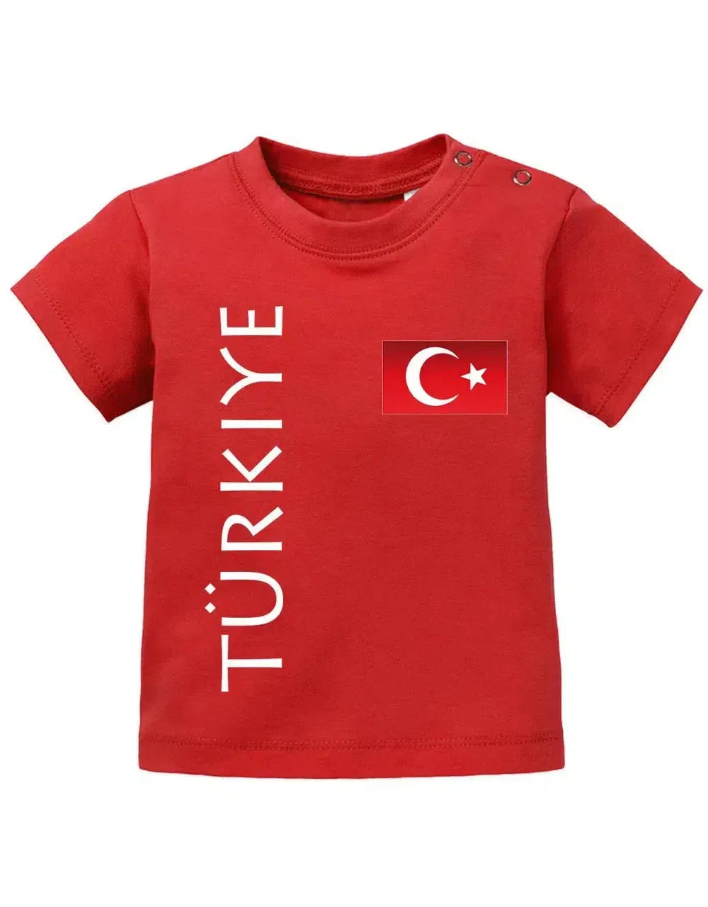 Türkiye Fahne - EM WM - Türkei Fan - Baby T-Shirt