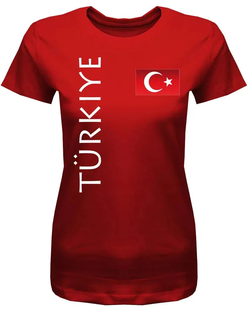 Türkiye Fahne - EM WM - Türkei - Fan - Damen T-Shirt