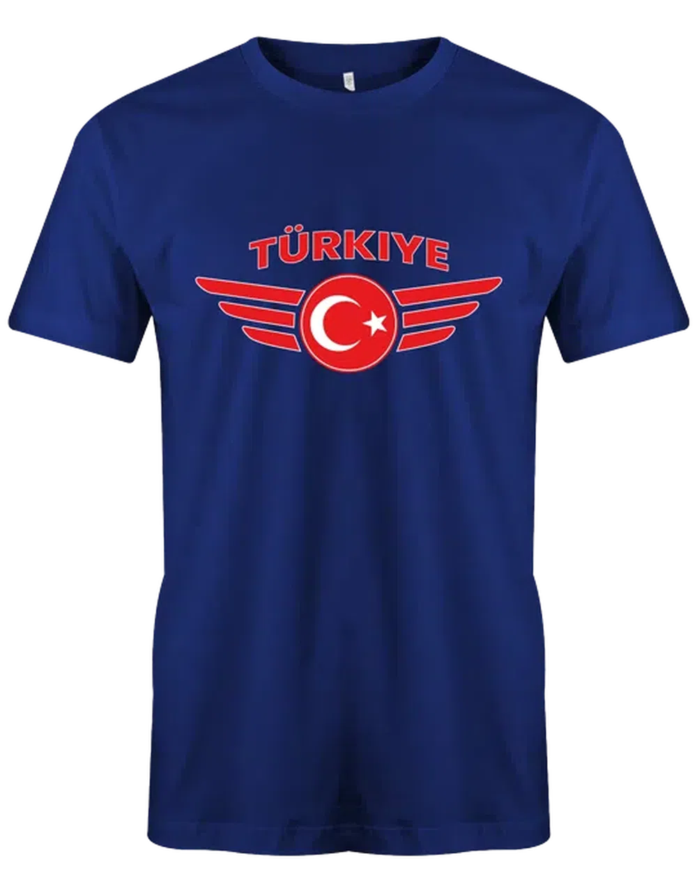 Türkiye mit Flügel und Schriftzug- EM WM - Türkei - Herren Tshirt