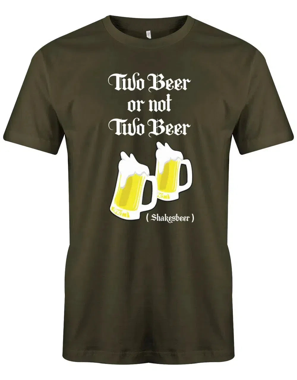 Two beer or not two beer - Shakesbeer - Bier - Herren T-Shirt