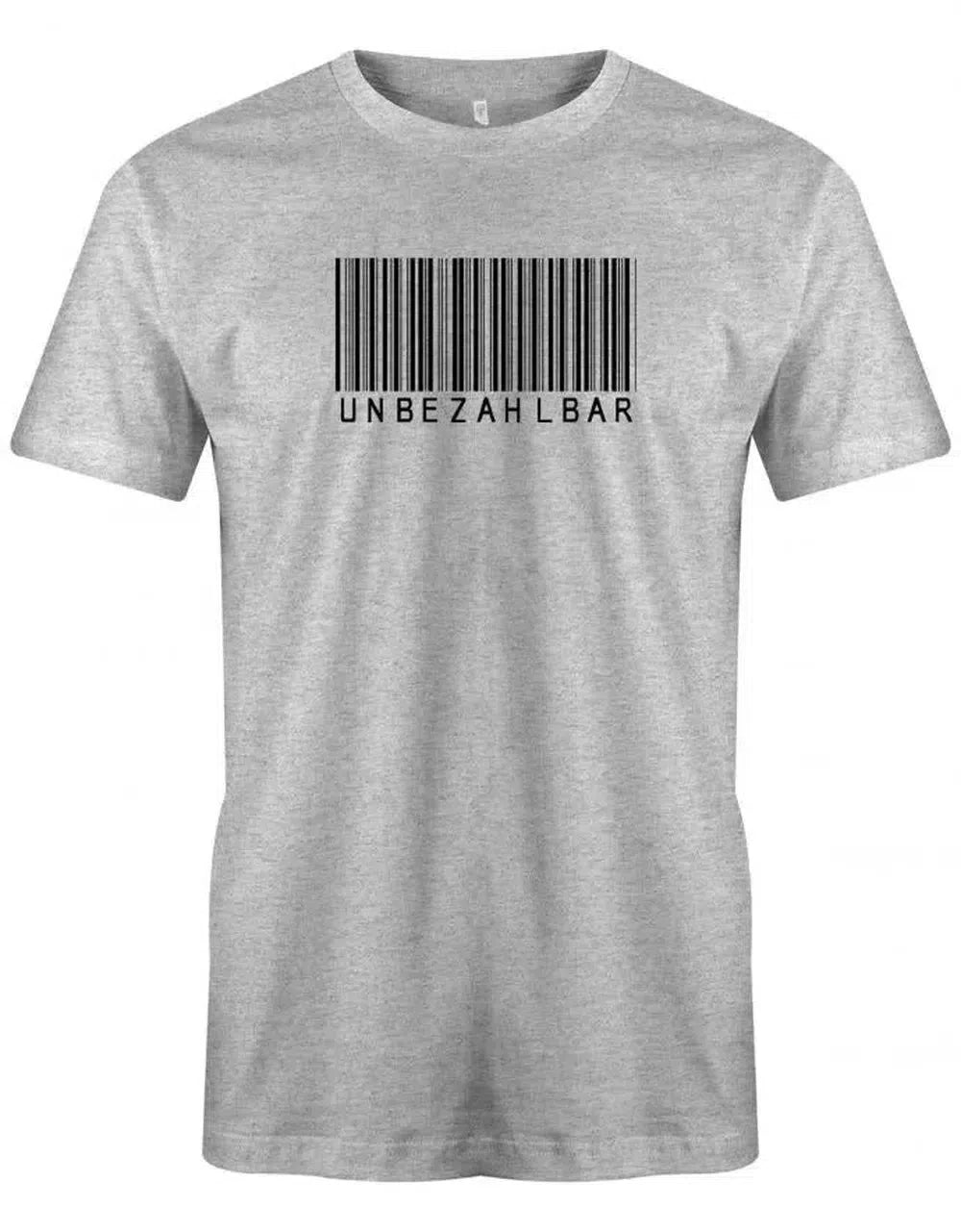 Unbezahlbar - Strichcode - Fun - Herren T-Shirt