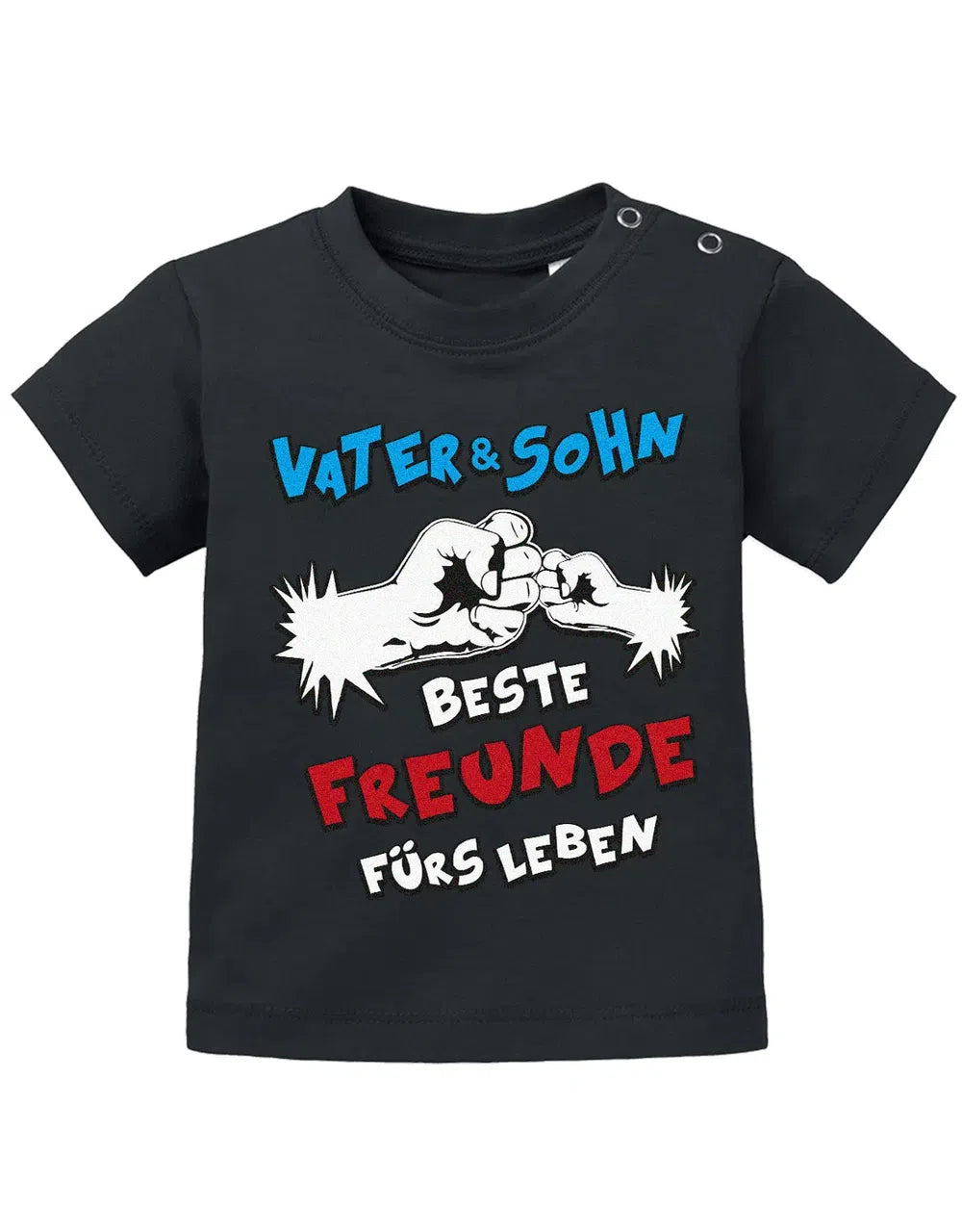 Vater und Sohn - Beste Freunde fürs Leben - Comic - Baby T Shirt