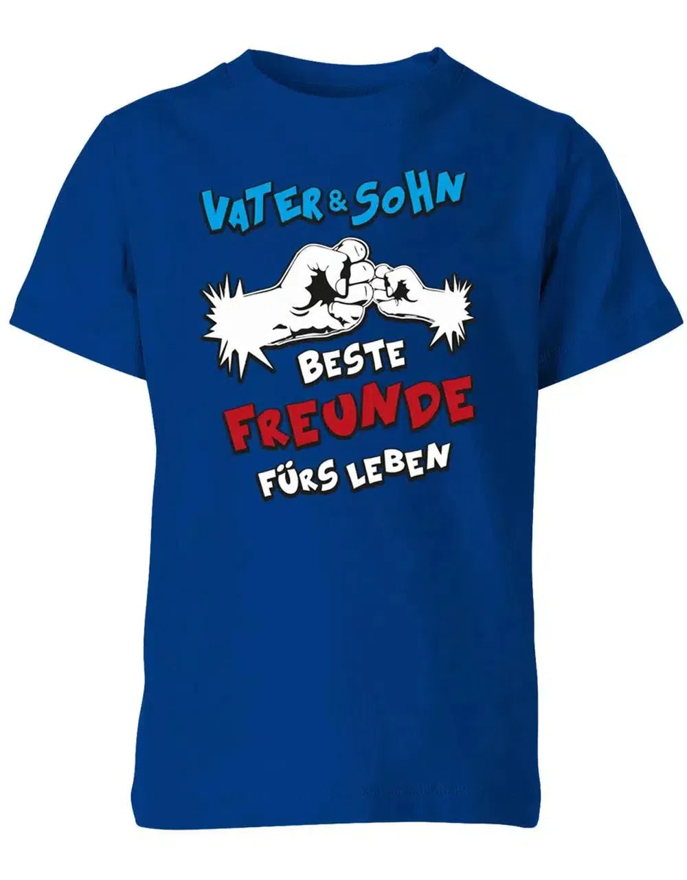 Vater und Sohn - Beste Freunde fürs Leben - Comic - Kinder T Shirt