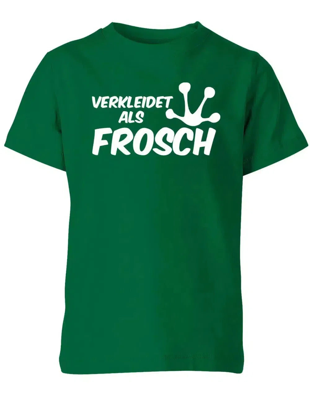 Verkleidet als Frosch - Fasching - Karneval - Kinder T-Shirt