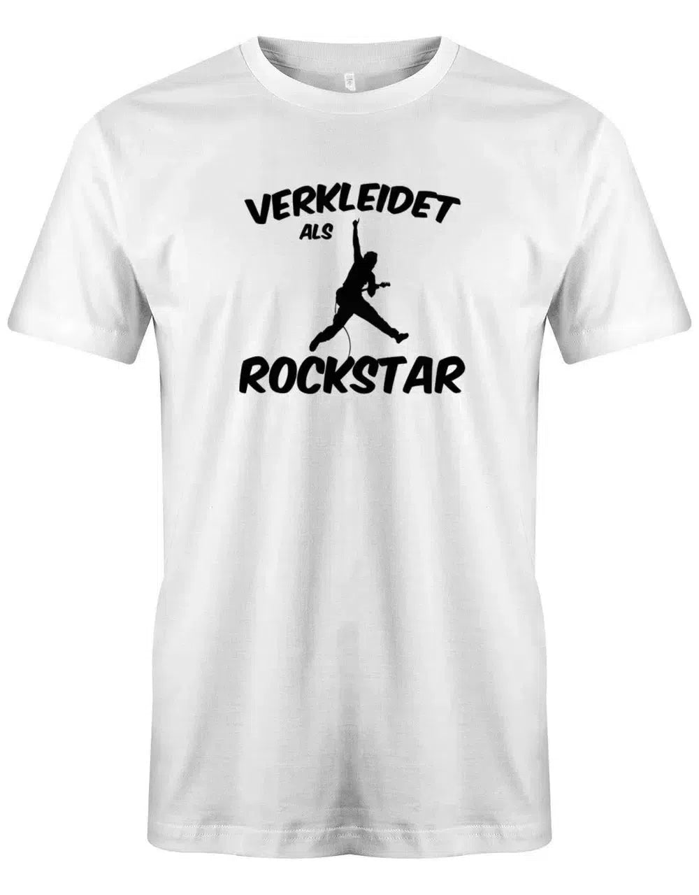 Verkleidet als Rockstar - Herren T-Shirt Kostüm