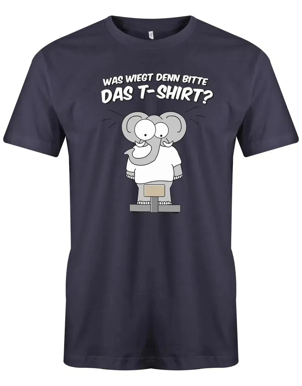 Was wiegt denn bitte das T-Shirt - Fun - Herren T-Shirt