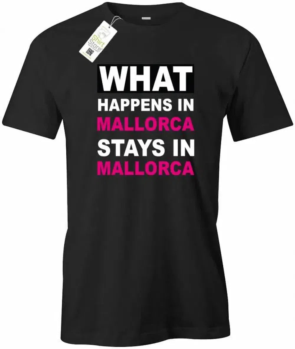Whats happens in Mallorca stays in Mallorca - Herren T-Shirt