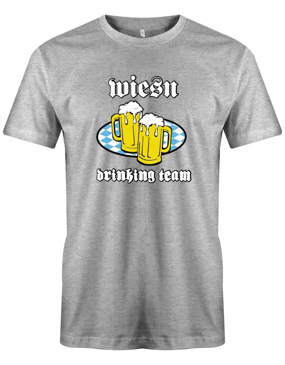 Wiesn Drinking Team - Oktober-Traditionsfest Trachten Shirt Herren