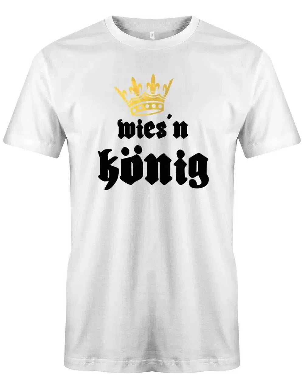 Wiesn König - Oktober-Traditionsfest Trachten Shirt Herren