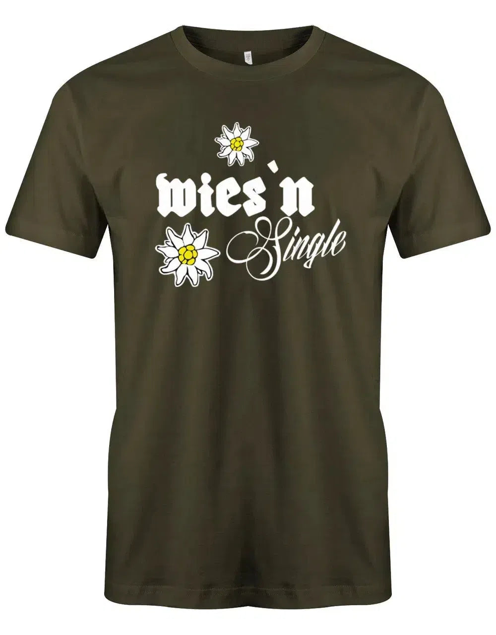 Wiesn Single - Oktober-Volksfest Trachten Shirt Herren