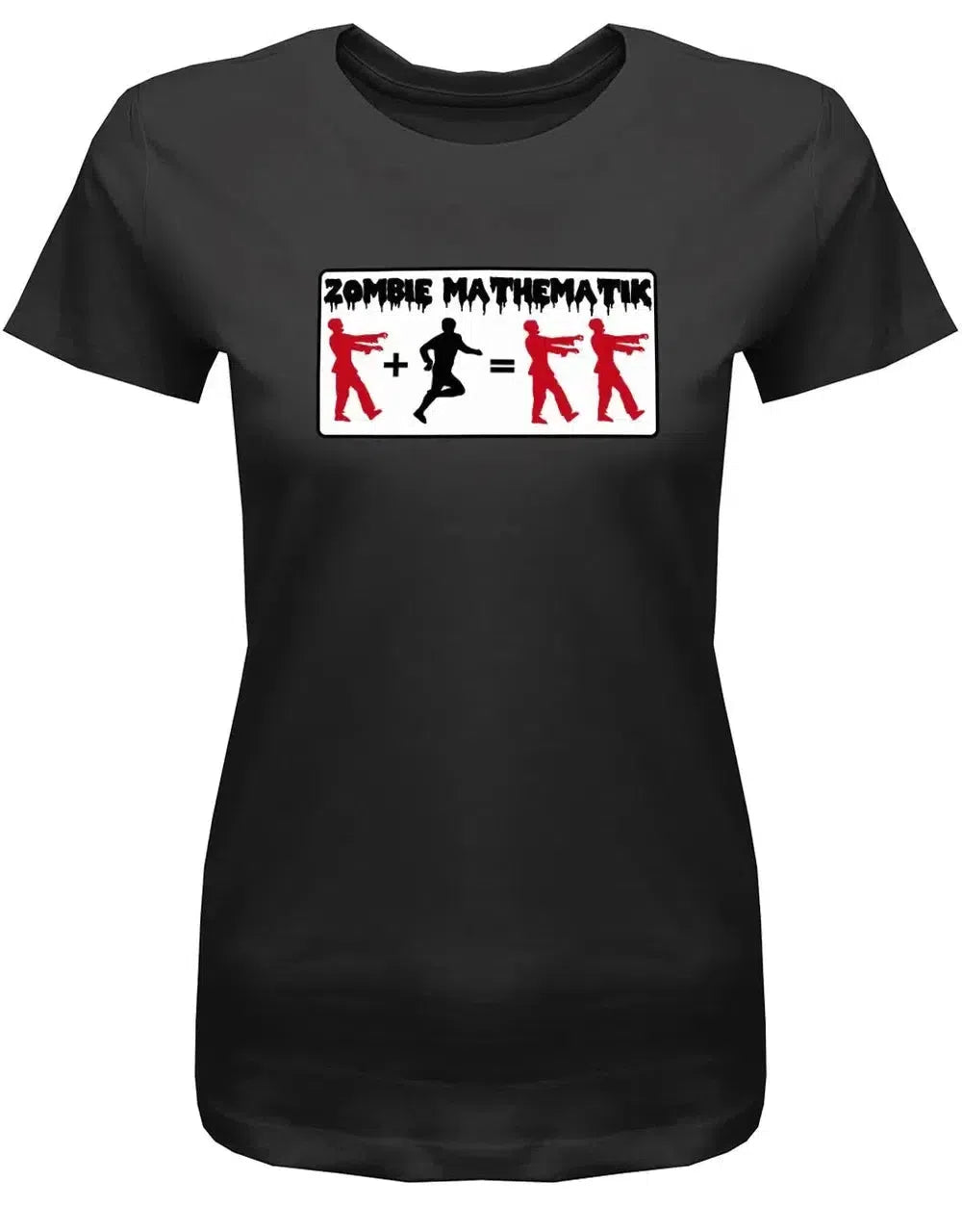 Zombie Mathematik - Halloween - Damen T-Shirt