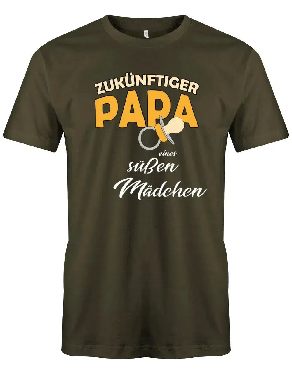 Zukünftiger Papa eines süßen Mädchen - Papa Tochter Shirt Herren