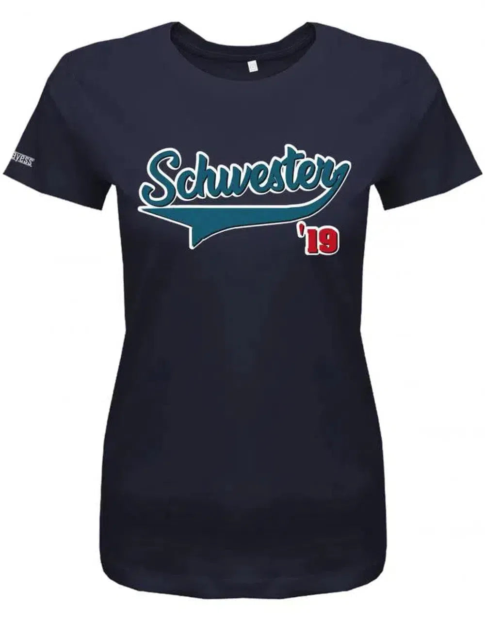ich werde Schwester 2019 - zur Geburt - Geschwister - Damen T-Shirt