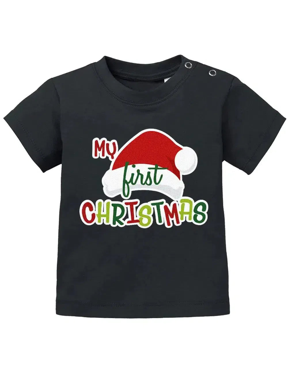 my First Christmas - Mein erstes Weihnachten - Baby T-Shirt