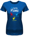 Beste-Mama-3-Kinder-Wusnchnamen-Damen-Shirt-Royalblau