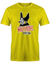 Wolsrudel-Crew-Herren-Shirt-Gelb