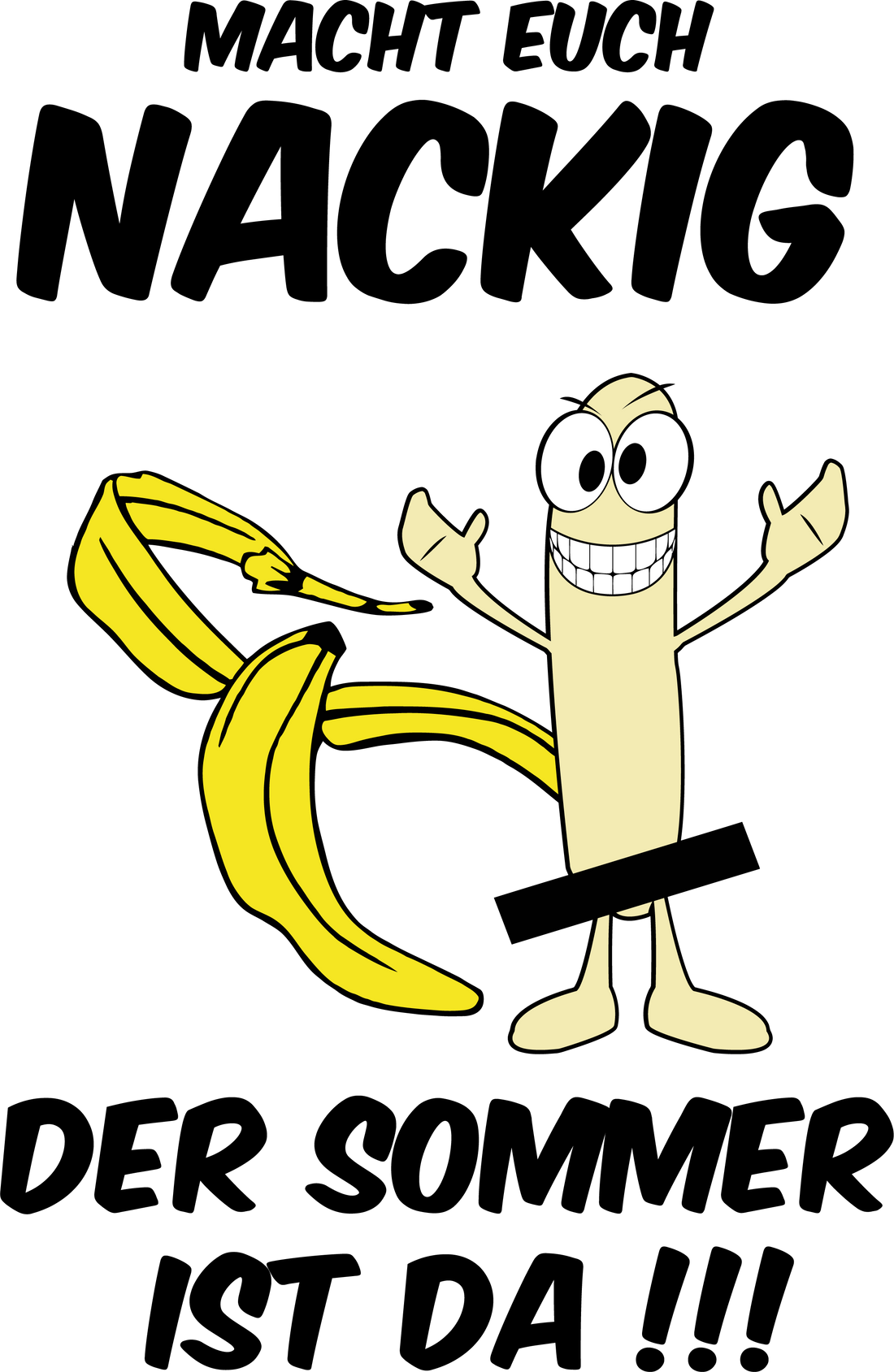 Mach dich bereit für den Sommer mit myshirtstore.de: „Macht euch nackig, der Sommer ist da!“