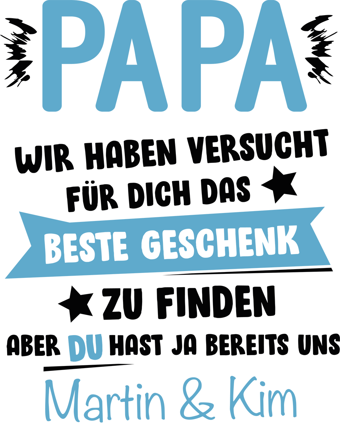 Das perfekte Geschenk für Papa: Ein T-Shirt, das mehr sagt als tausend Worte! 🎁👕
