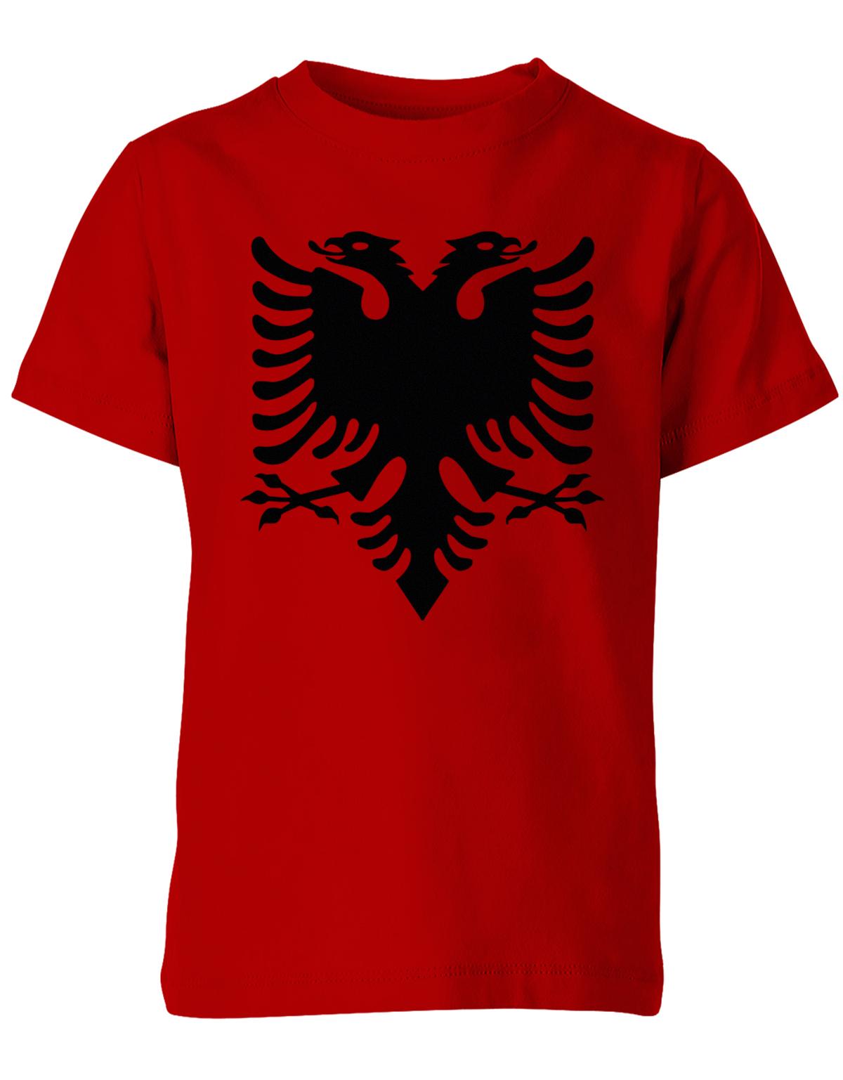 Albanien Adler bedruckt auf dem t shirt von myshirtstore