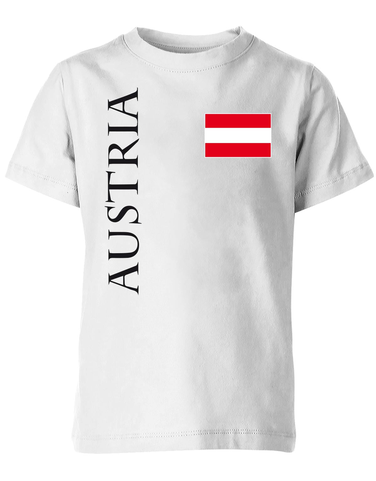  österreich t shirt für Fussball fans. Austrai with flag