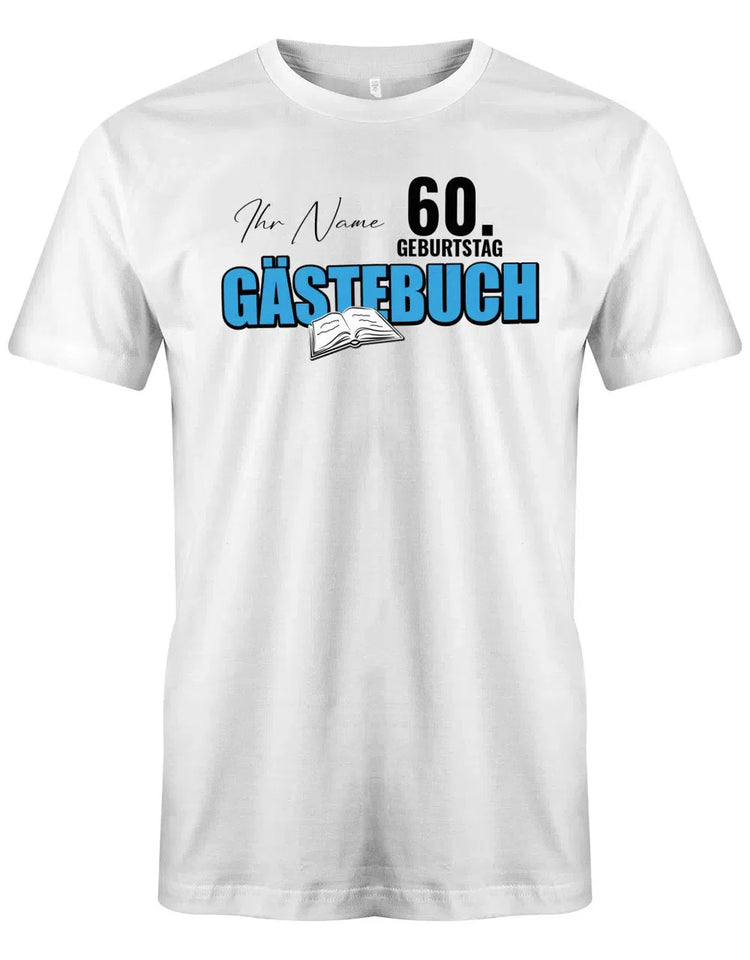 Geburtstags T-Shirt - Gästebuch zum Unterschreiben