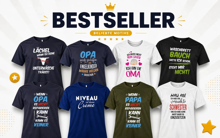 Mann mit bedrucktes Tshirt 
