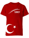 bedrucktes t shirt mit türkei flagge mit Mond und stern für jeden Türkiye Fan t shirt