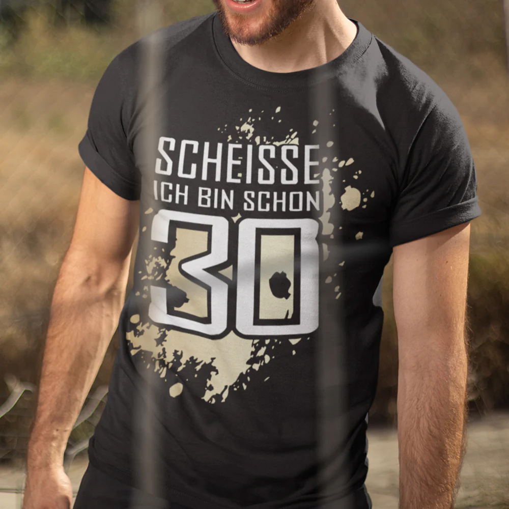 30 geburtstag tshirt geschenkidee für männer und frauen