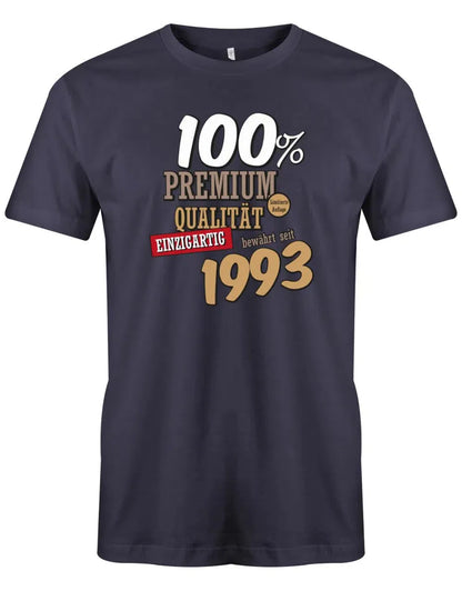 100 Prozent Premium Qualität seit 1993 - Jahrgang 1993 Geschenk Männer Shirt