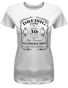 30 Jahre gereift zur Perfektion - Süß Charmant Wunderschön - 30 Geburtstag Shirt Frau - T-Shirt bedrucken mit lustigen Sprüchen bei - myShirtStore