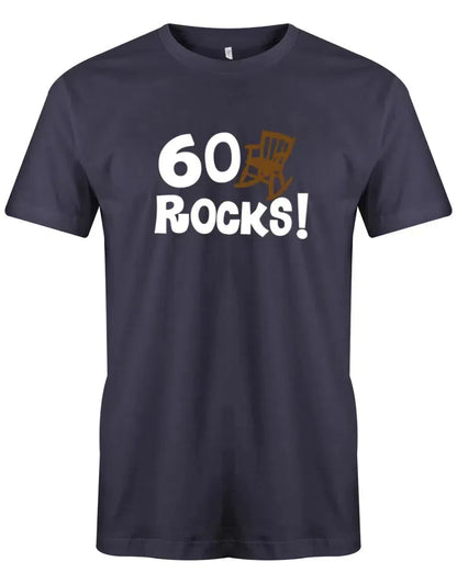 60 Rocks Schaukelstuhl - 60 Geburtstag Männer Shirt