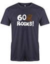 60 Rocks Schaukelstuhl - 60 Geburtstag Männer Shirt - T-Shirt bedrucken mit lustigen Sprüchen bei - myShirtStore