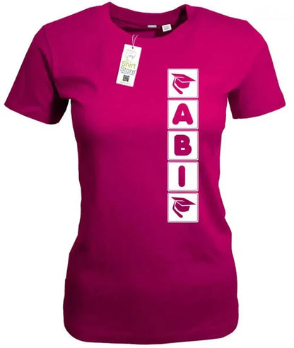 Abi Balken runter - Abitur - Damen T-Shirt