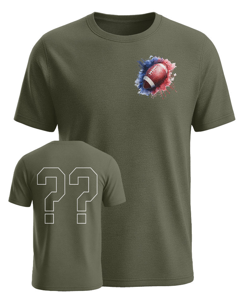 American Football T-Shirt Game Field Impact