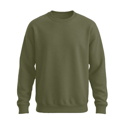 Basic Unisex Pullover unbedruckt & einfarbig