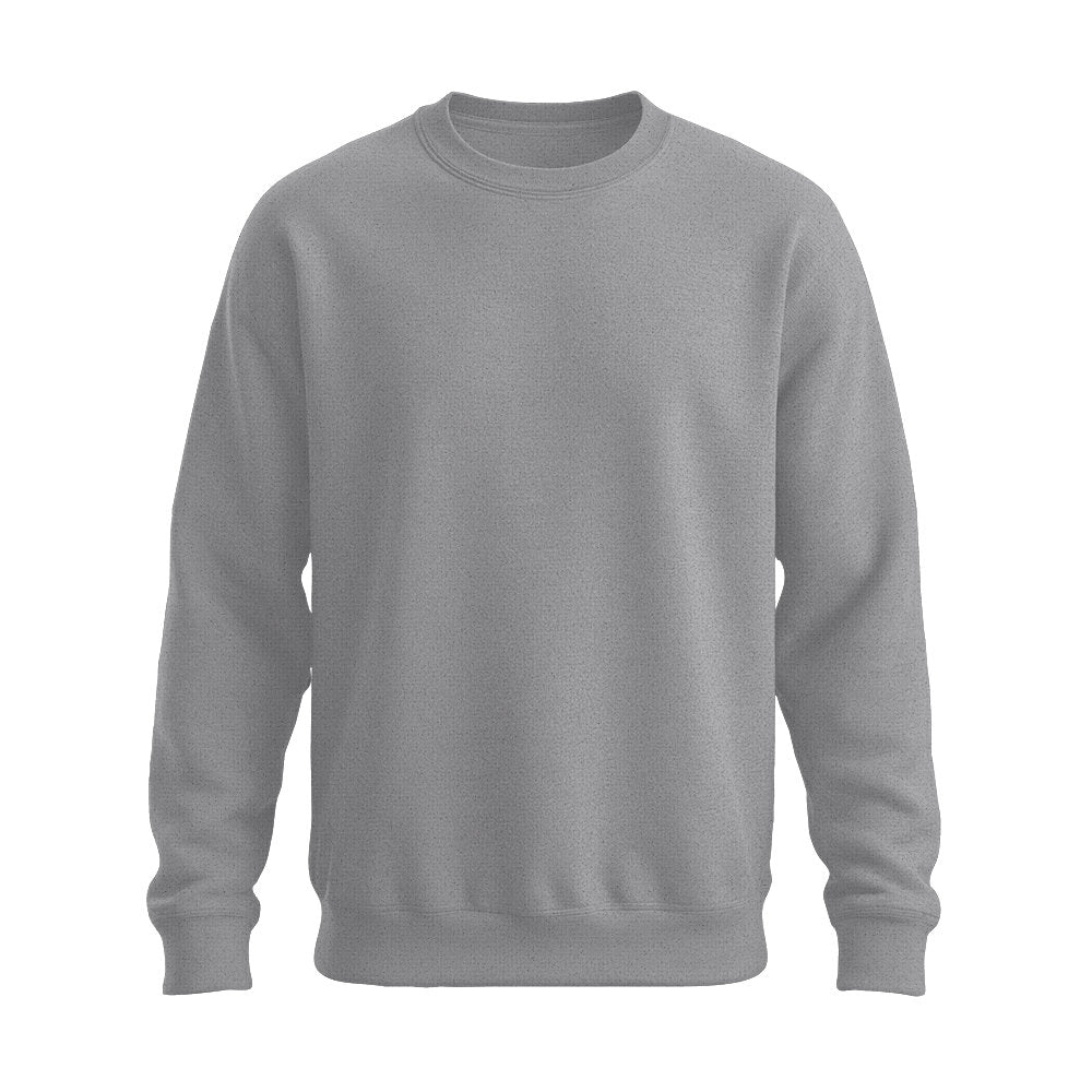 Basic Unisex Pullover unbedruckt & einfarbig