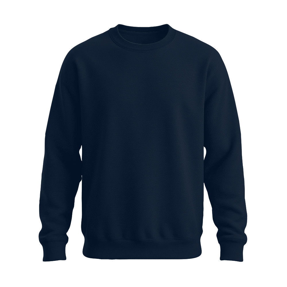 Basic Unisex Pullover unbedruckt & einfarbig