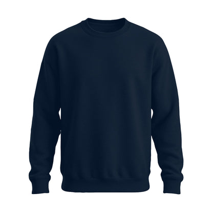 Basic Unisex Pullover unbedruckt & einfarbig